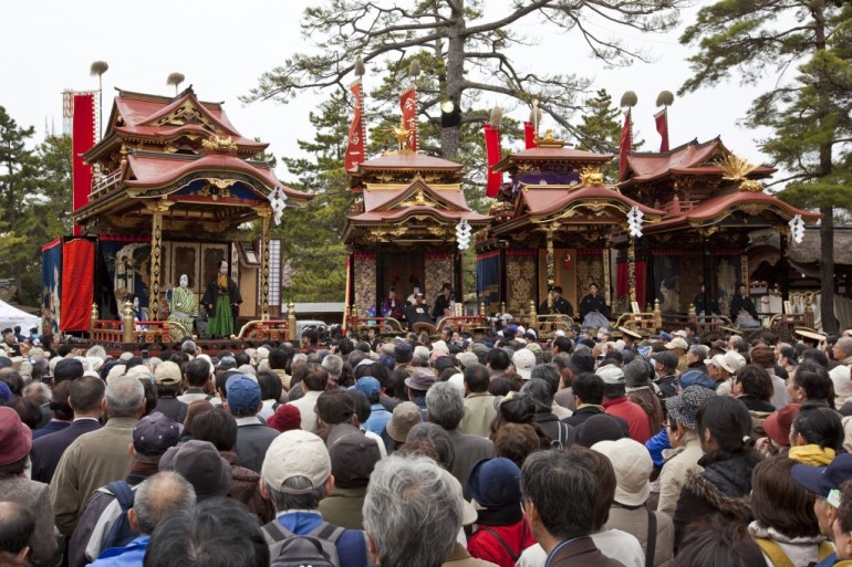 長浜曳山まつり　Nagahama Hikiyama Festival